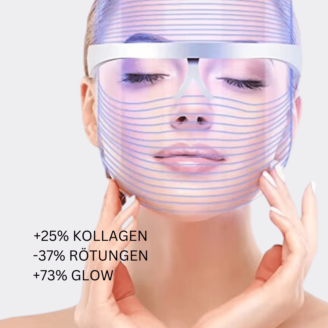 LED light therapy face mask