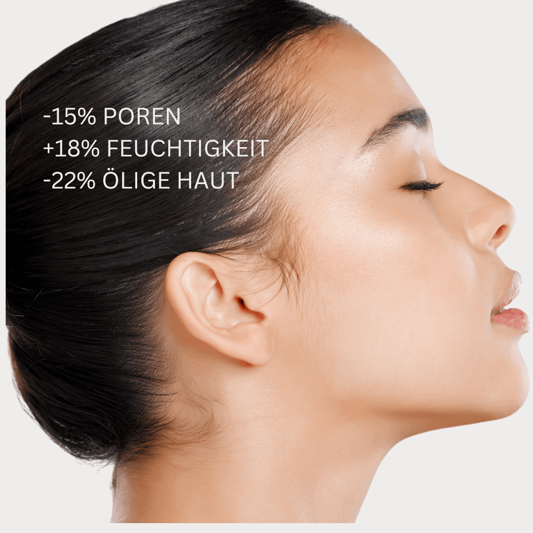 Schlammmaske, Hautpflege, Skincare, jugendliche Haut, glowing skin, Rotlichttherapie, frau mit schöner Haut