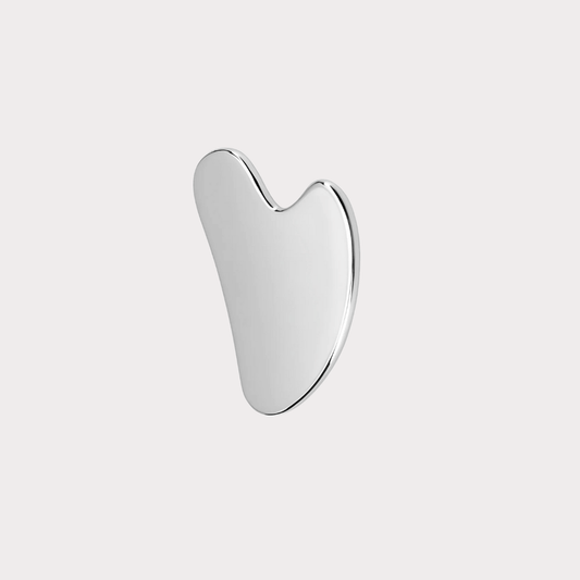 Gua Sha Schaber, Edelstahl